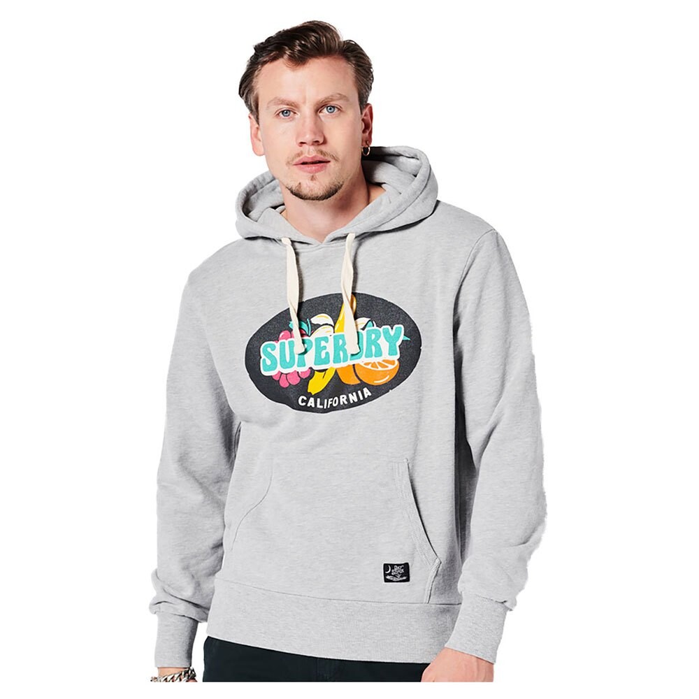 

Худи Superdry Vintage Surf Ranchero, серый