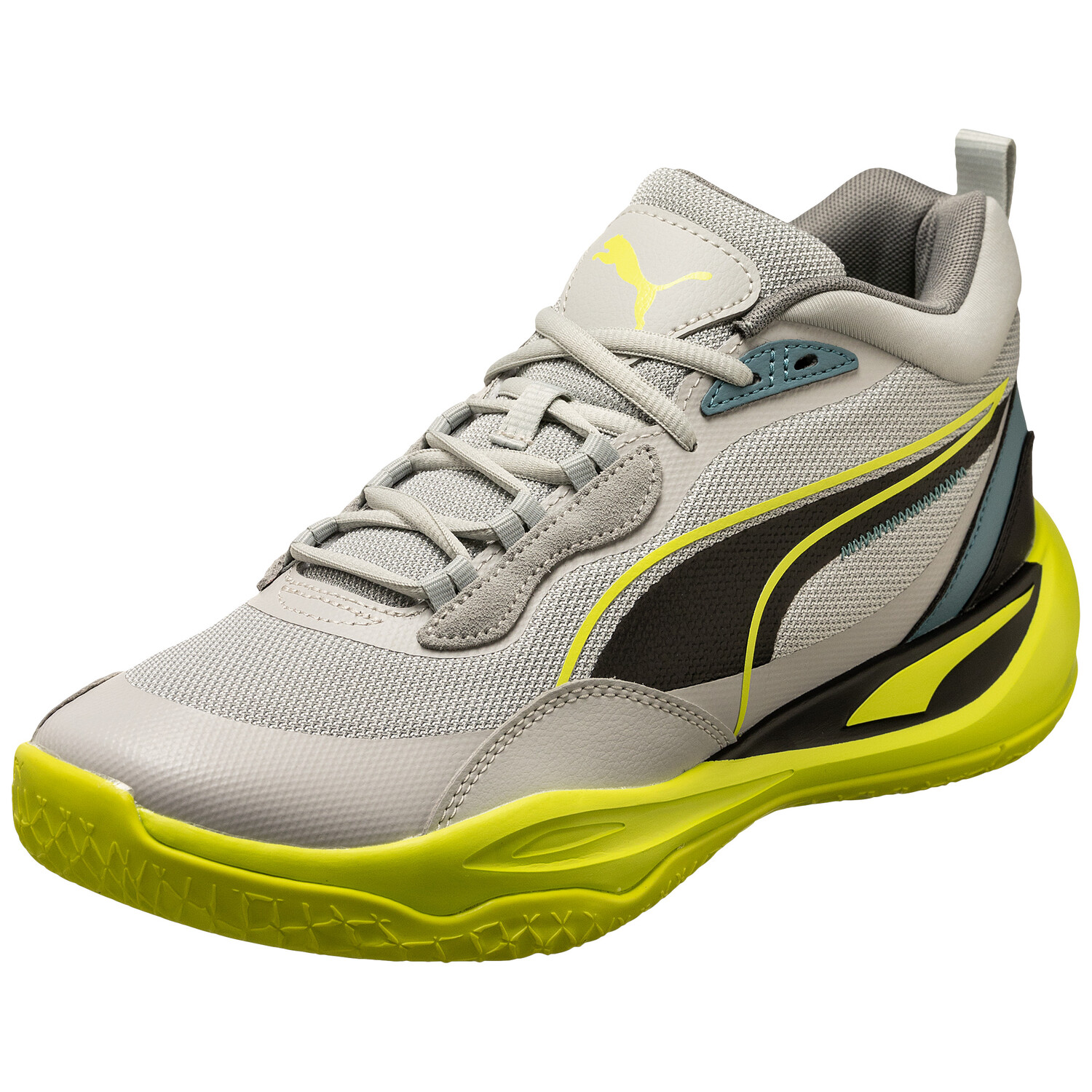

Спортивные кроссовки Puma Basketballschuh Playmaker Pro, цвет beige/neongelb