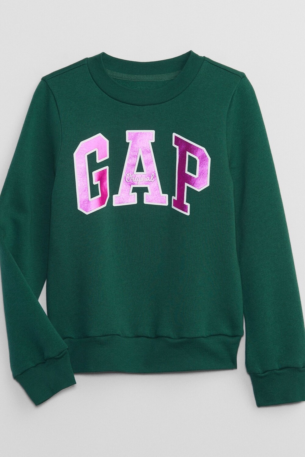 

Толстовка с длинными рукавами круглым вырезом и логотипом Gap, зеленый