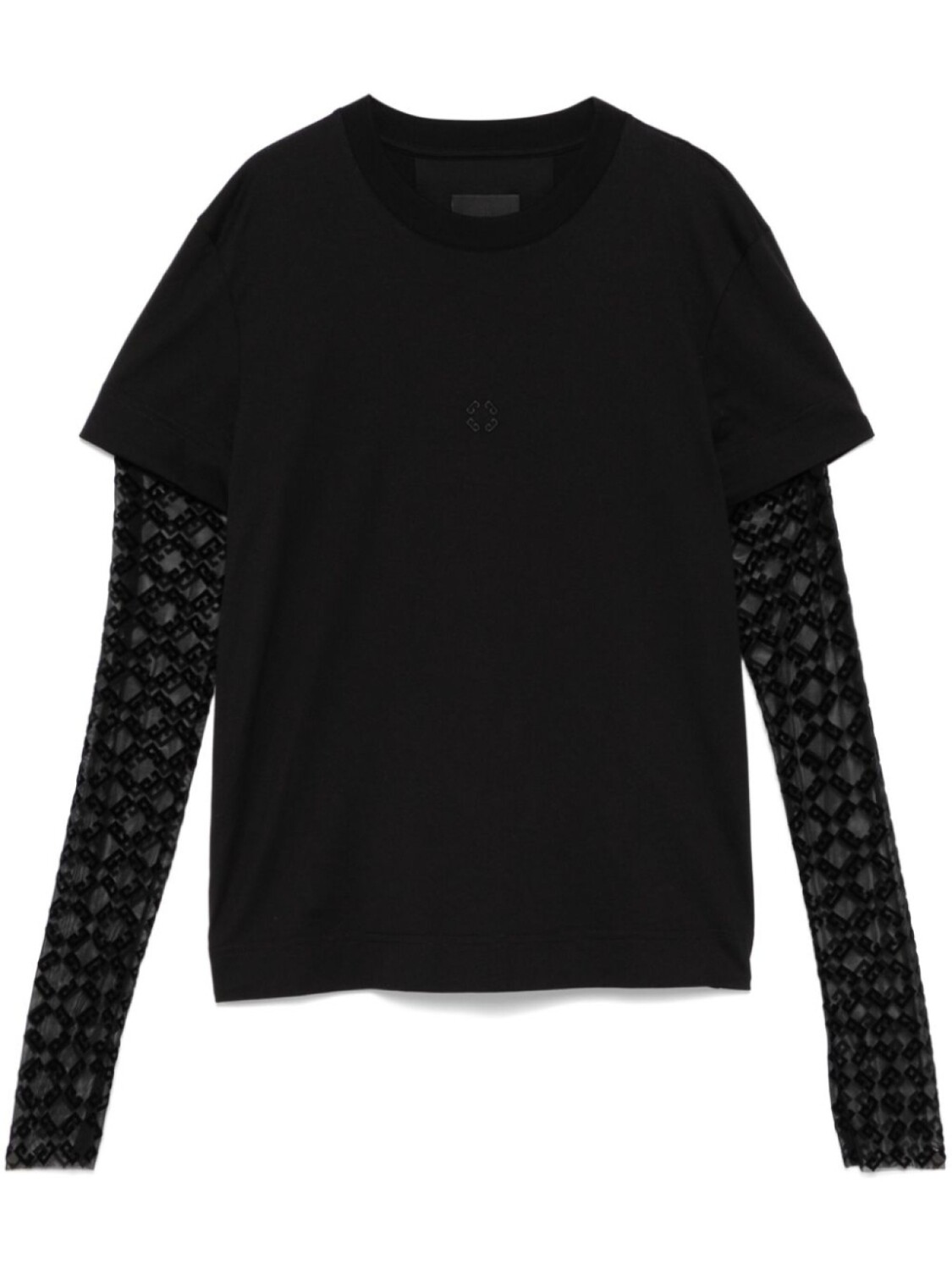 

Футболка с перекрытием Givenchy, черный