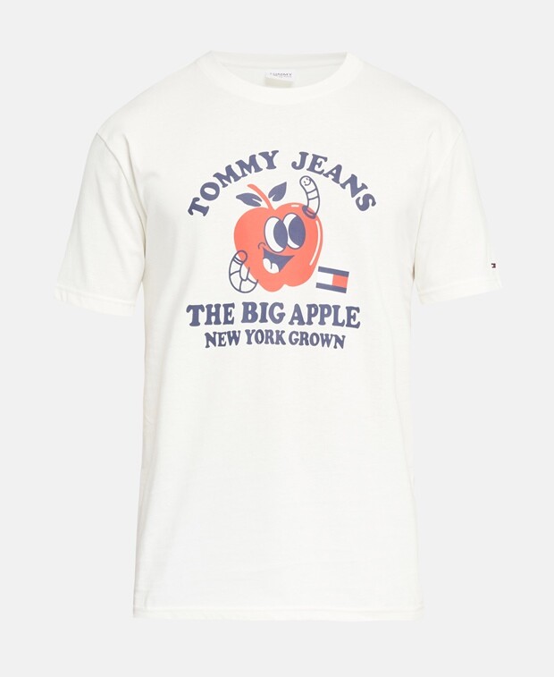 

Футболка Tommy Jeans, экрю