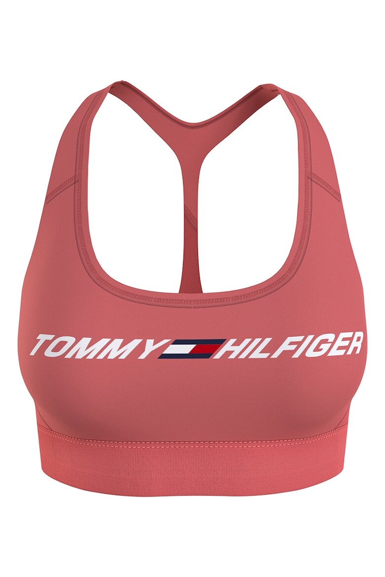

Тренировочный бюстгальтер со средней поддержкой Tommy Hilfiger, красный