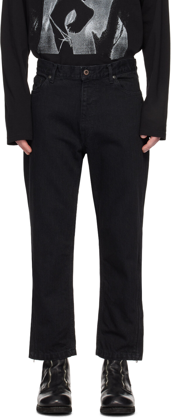 

Черные джинсы A-Madness Yohji Yamamoto