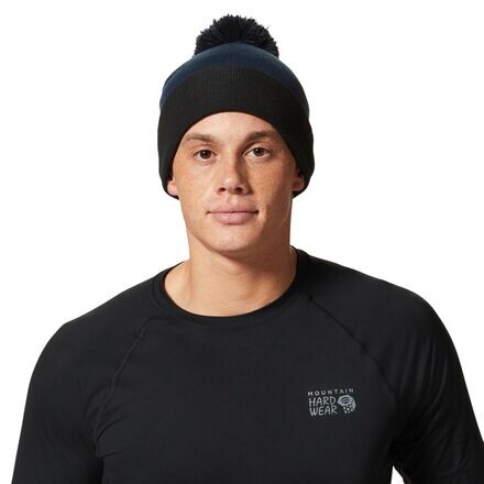 

Шапка-бини «Заправка с помпоном» Mountain Hardwear, цвет Hardwear Navy