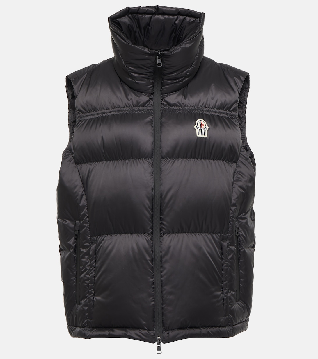 

Стеганый пуховый жилет MONCLER GENIUS, черный