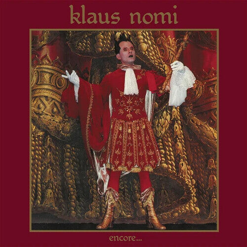 

Виниловая пластинка Nomi, Klaus: Encore - Black Vinyl