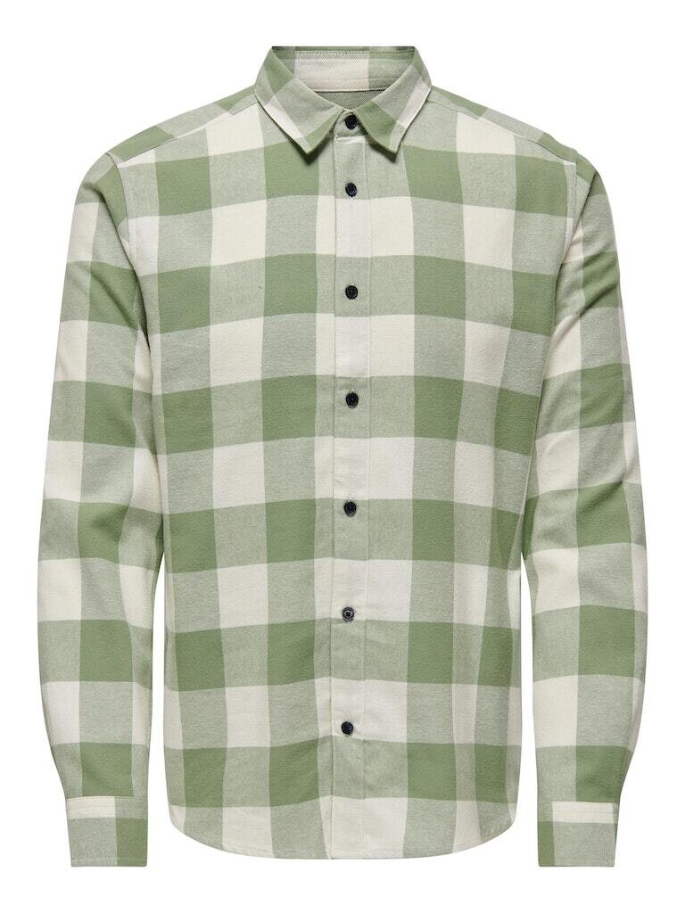 

Рубашка ONLY Langarm, цвет hedge green