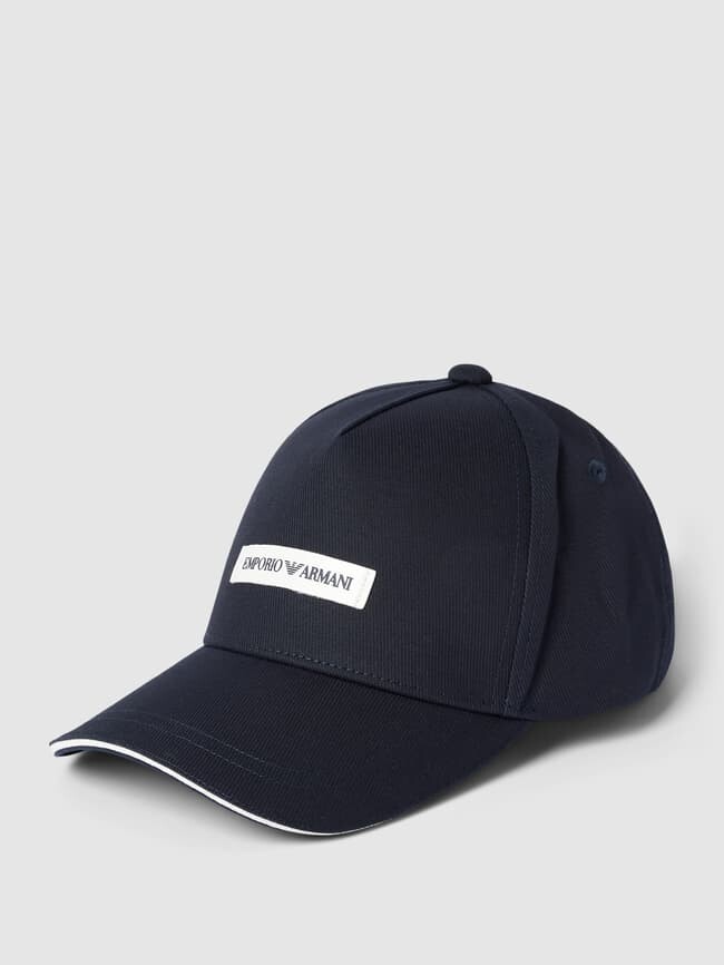 

Бейсболка с этикеткой Emporio Armani, синий