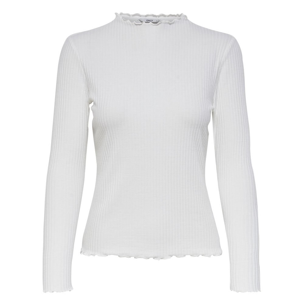 

Футболка с длинным рукавом Only Emma High Neck, белый