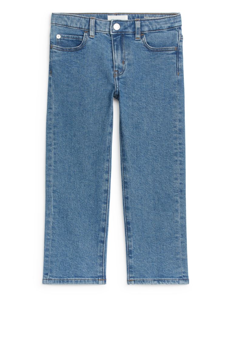 Обычные джинсы стрейч Arket, синий застежка лобстер серебристого цвета 10 шт