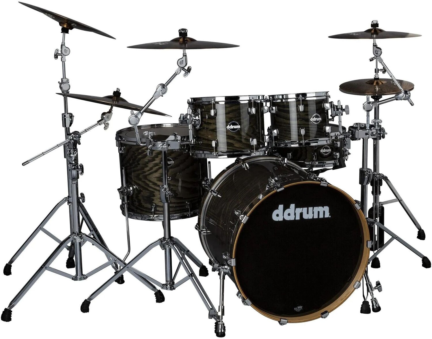 

Набор из 5 ракушек ddrum Dominion Birch — прозрачный черный
