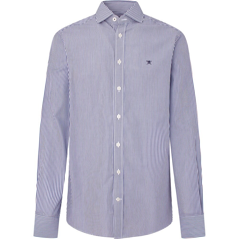 

Рубашка Hackett Essential Bengal Stretch, синий