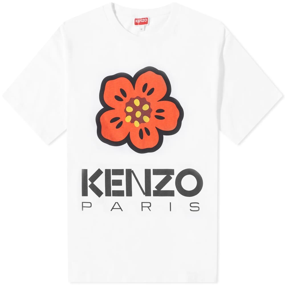 

Классическая футболка Kenzo Boke Flower, белый
