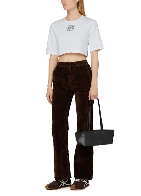 

Футболка с анаграммой Loewe, белый