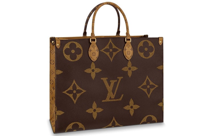 

Сумка-тоут кожаная Louis Vuitton Onthego с монограммой