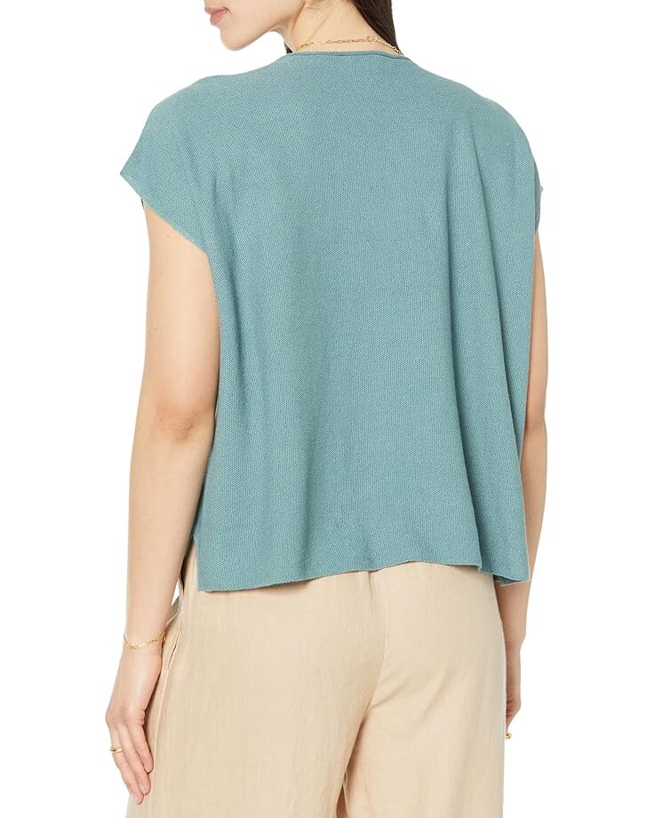 

Топ Eileen Fisher Crew Neck Top, цвет Amalfi