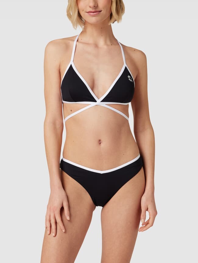 

Верх бикини на шнуровке, модель SPORTY CHIC Guess, черный
