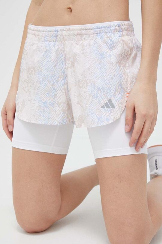 

Шорты для бега Run Fast adidas, белый