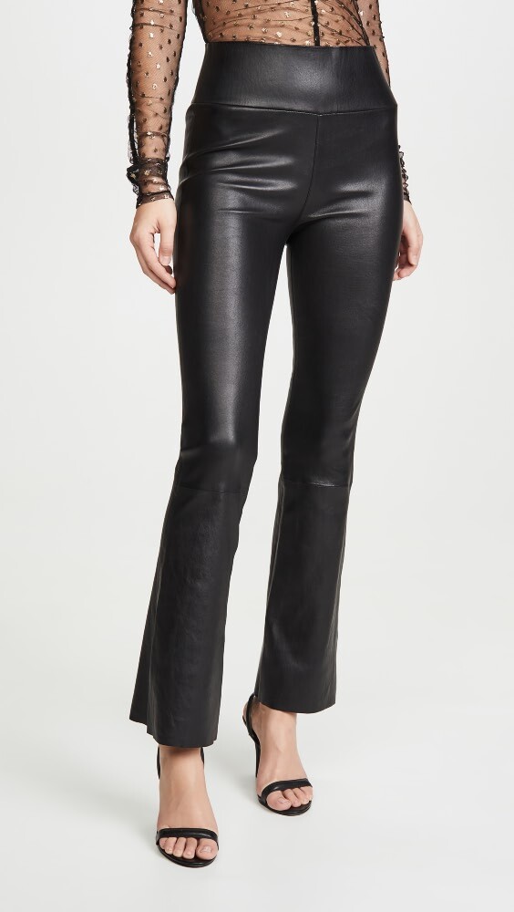 

Леггинсы SPRWMN High Waist Ankle Flare Leggings, черный