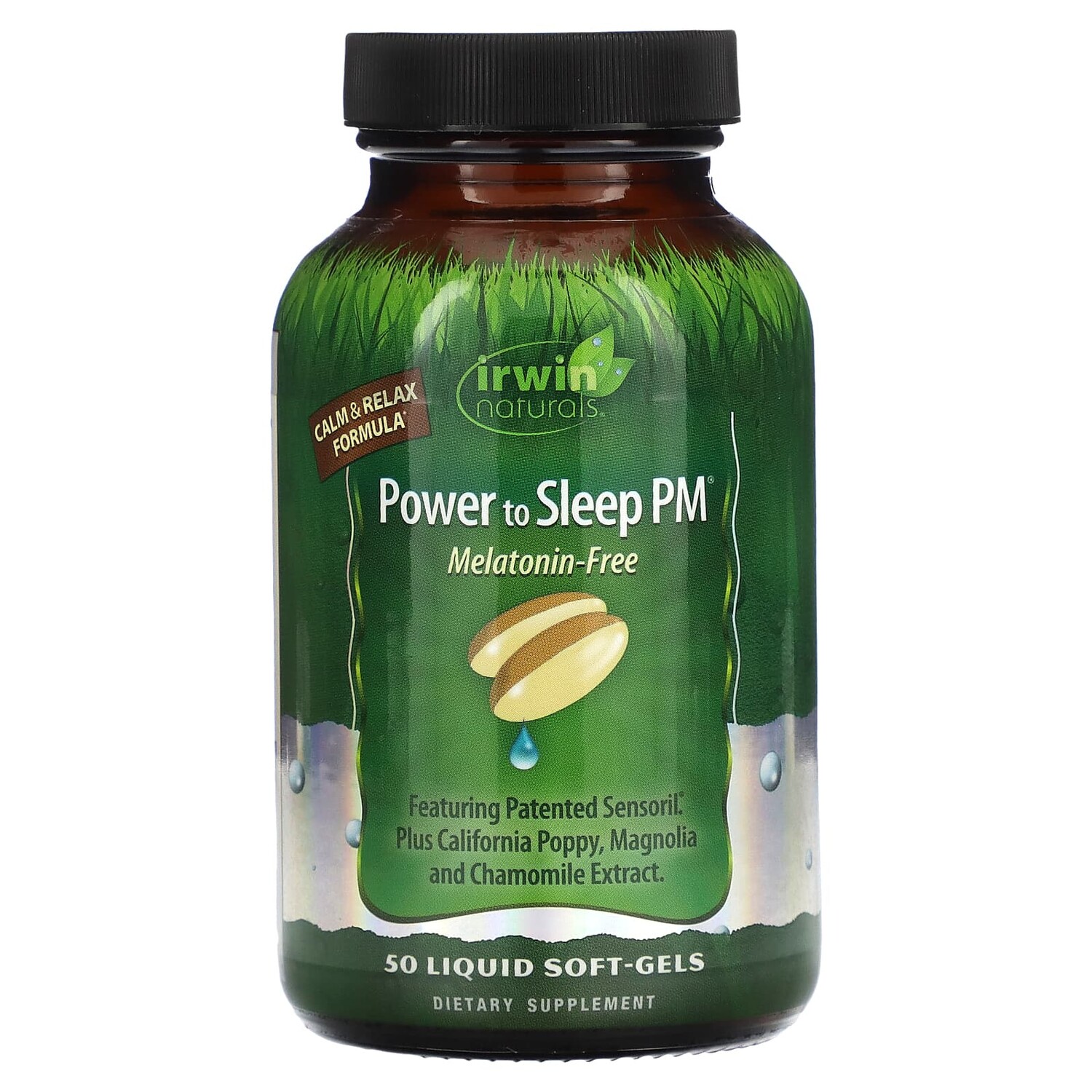 

Power to Sleep PM, без мелатонина, 50 желатиновых капсул, Irwin Naturals