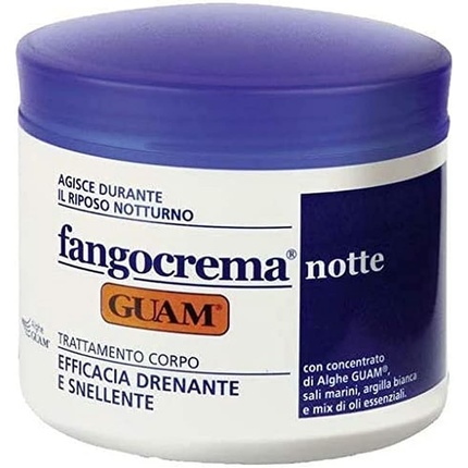 Грязевой крем Fangocrema Notte для ног и бедер, 500 мл, Guam плёнка для обертывания рук и ног guam 22х17 мм 170 мл
