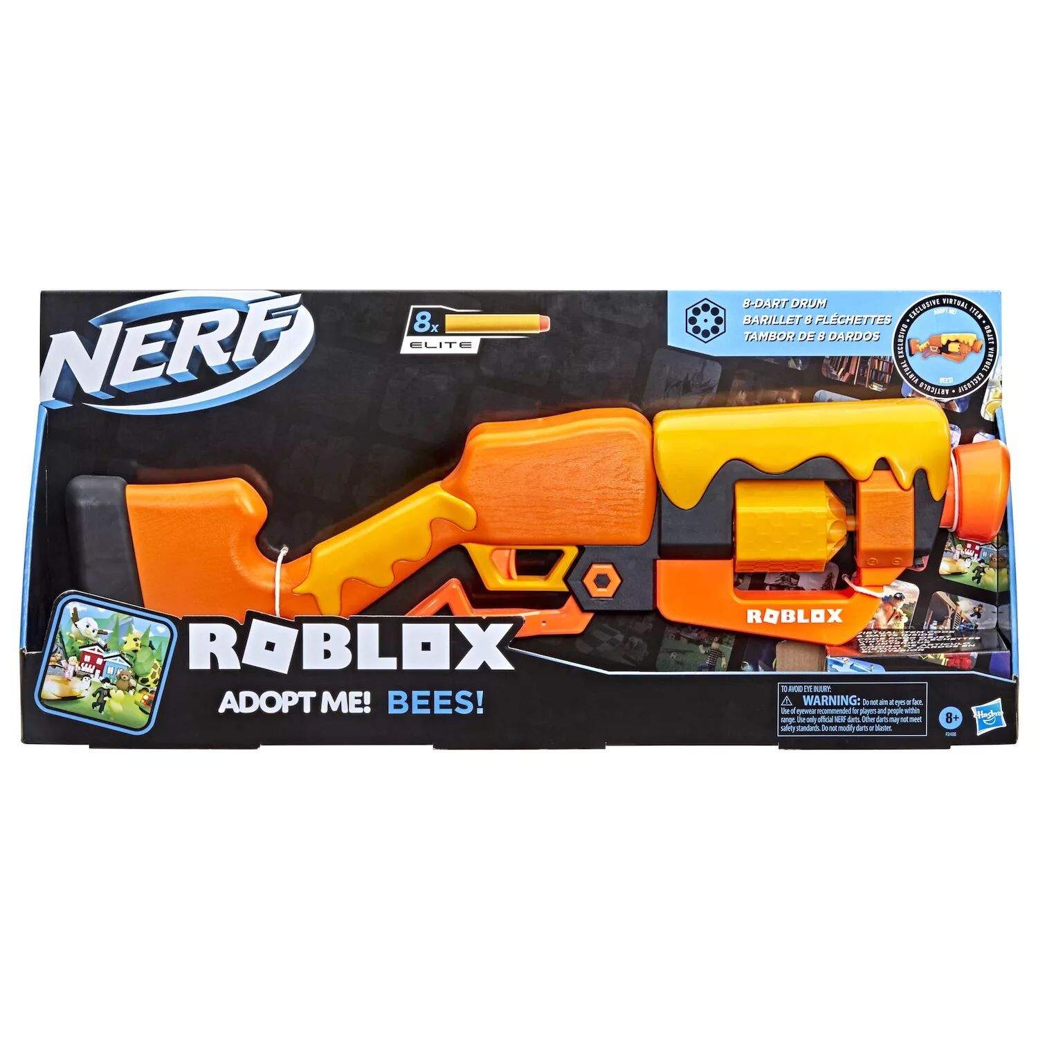 

Нерф Роблокс, усынови меня! ПЧЕЛЫ! Дарт Бластер Nerf