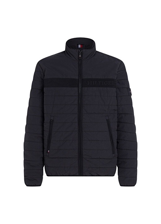 

Черное мужское пальто Tommy Hilfiger, Черный