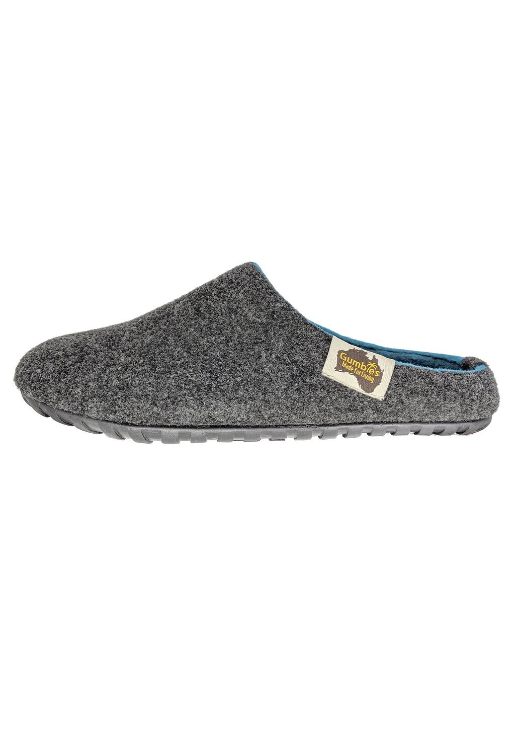 Сабо HAUSSCHUH SLIPPER GUMBIES, цвет charcoal/turquoise