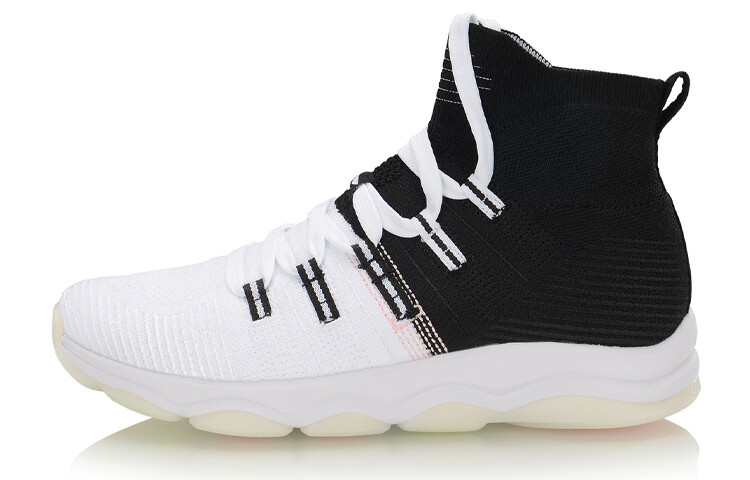 

LINING Wujie Lifestyle Shoes Women's High-top White/Black