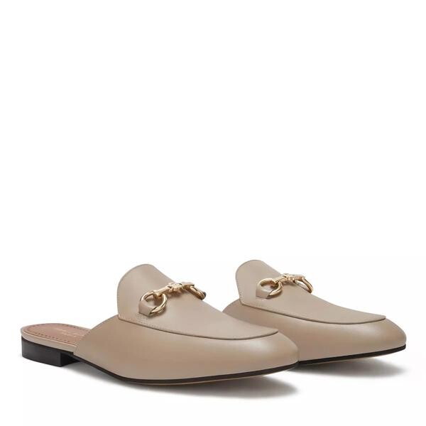 

Лоферы vendôme fleur calfskin leather slipper loafers taupe Isabel Bernard, коричневый
