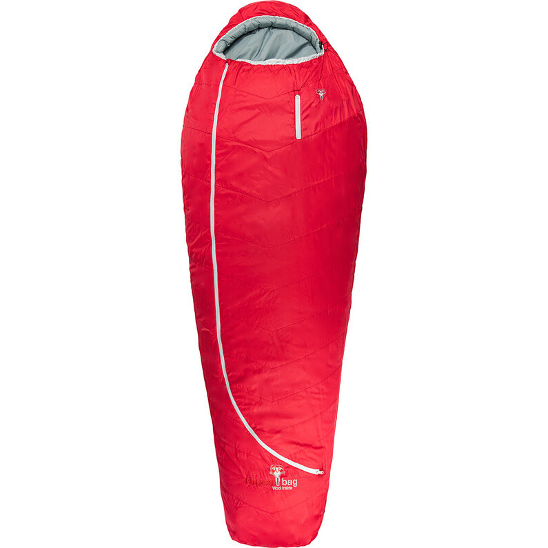 

Спальный мешок Biopod Zero Grüezi Bag, красный