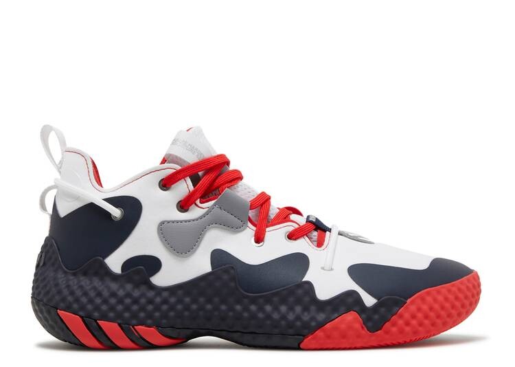 

Кроссовки Adidas HARDEN VOL. 6 'WHITE VIVID RED LEGEND INK', белый
