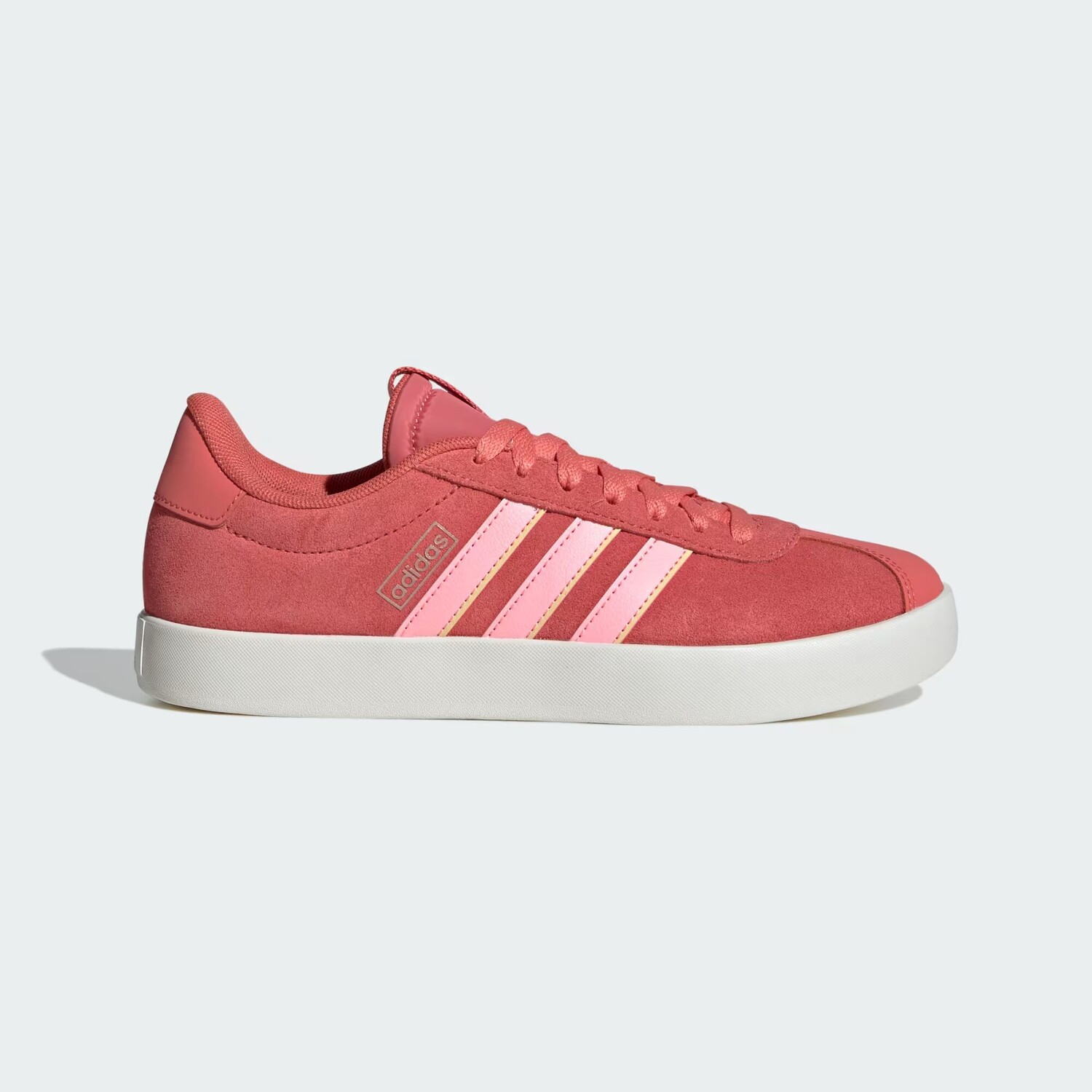 

Кроссовки VL Court 3.0 Adidas, цвет Preloved Scarlet/Pink Spark/Almost Yellow