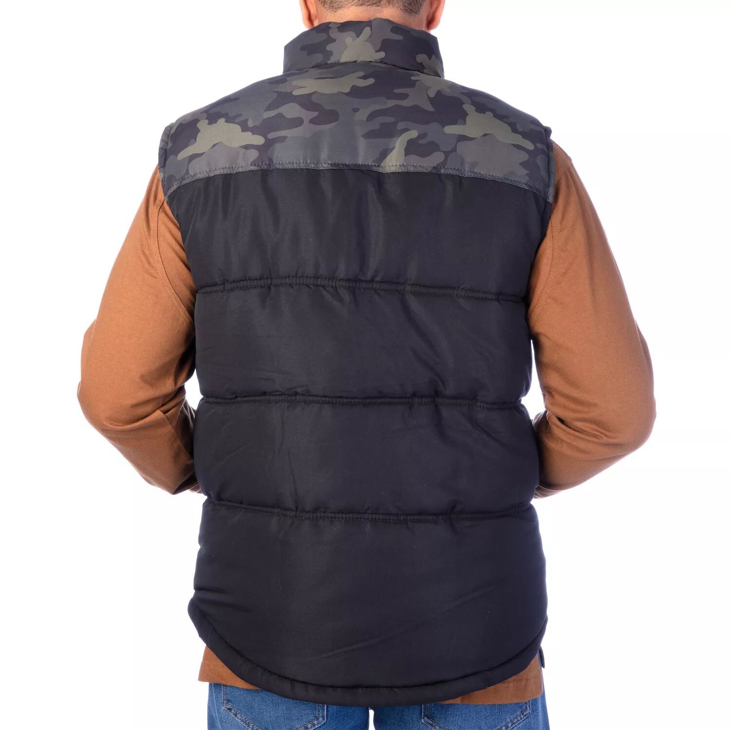 

Мужской жилет-пуховик с двойной изоляцией Smith's Workwear, черный