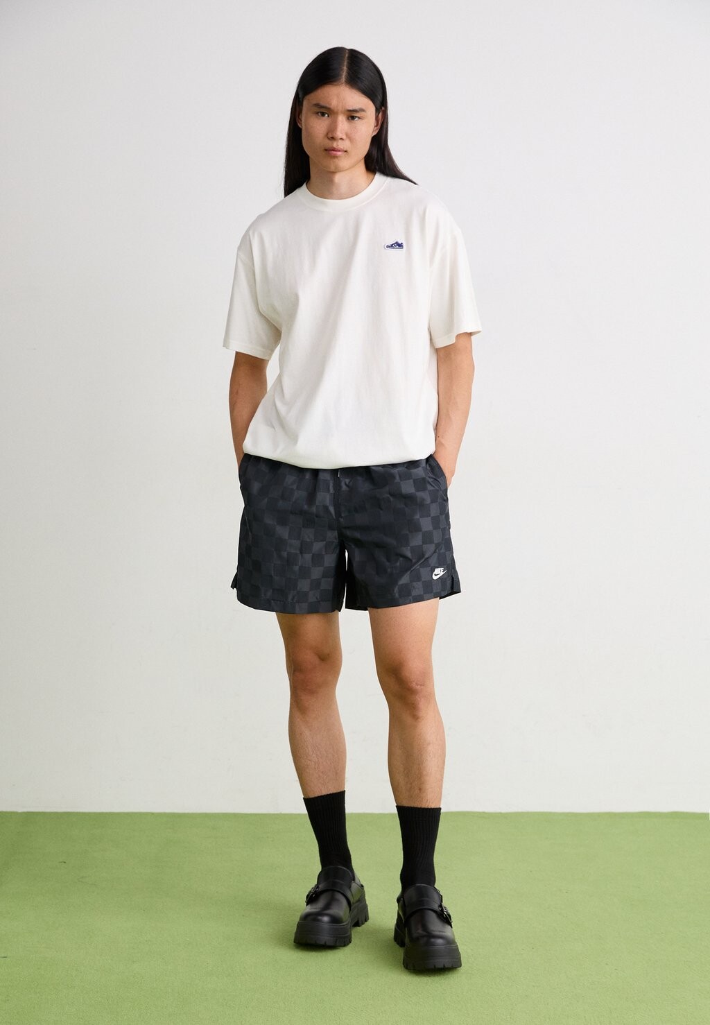 

Шорты Club Flow Nike, черный/(белый)