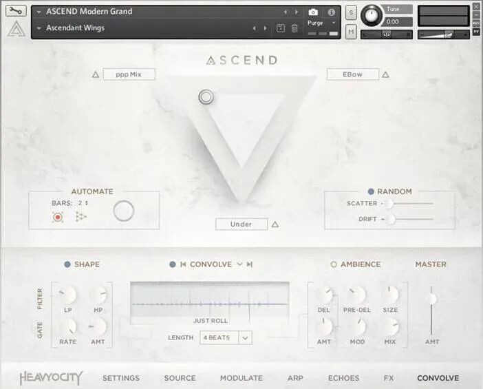 

Heavyocity ASCEND: Современный Гранд