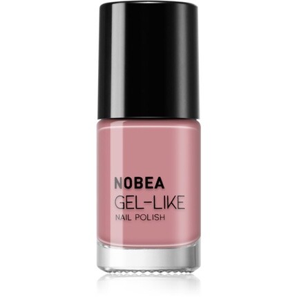 

NOBEA Гель-лак для ногтей Day-to-Day — Робкий розовый #N04, 6 мл