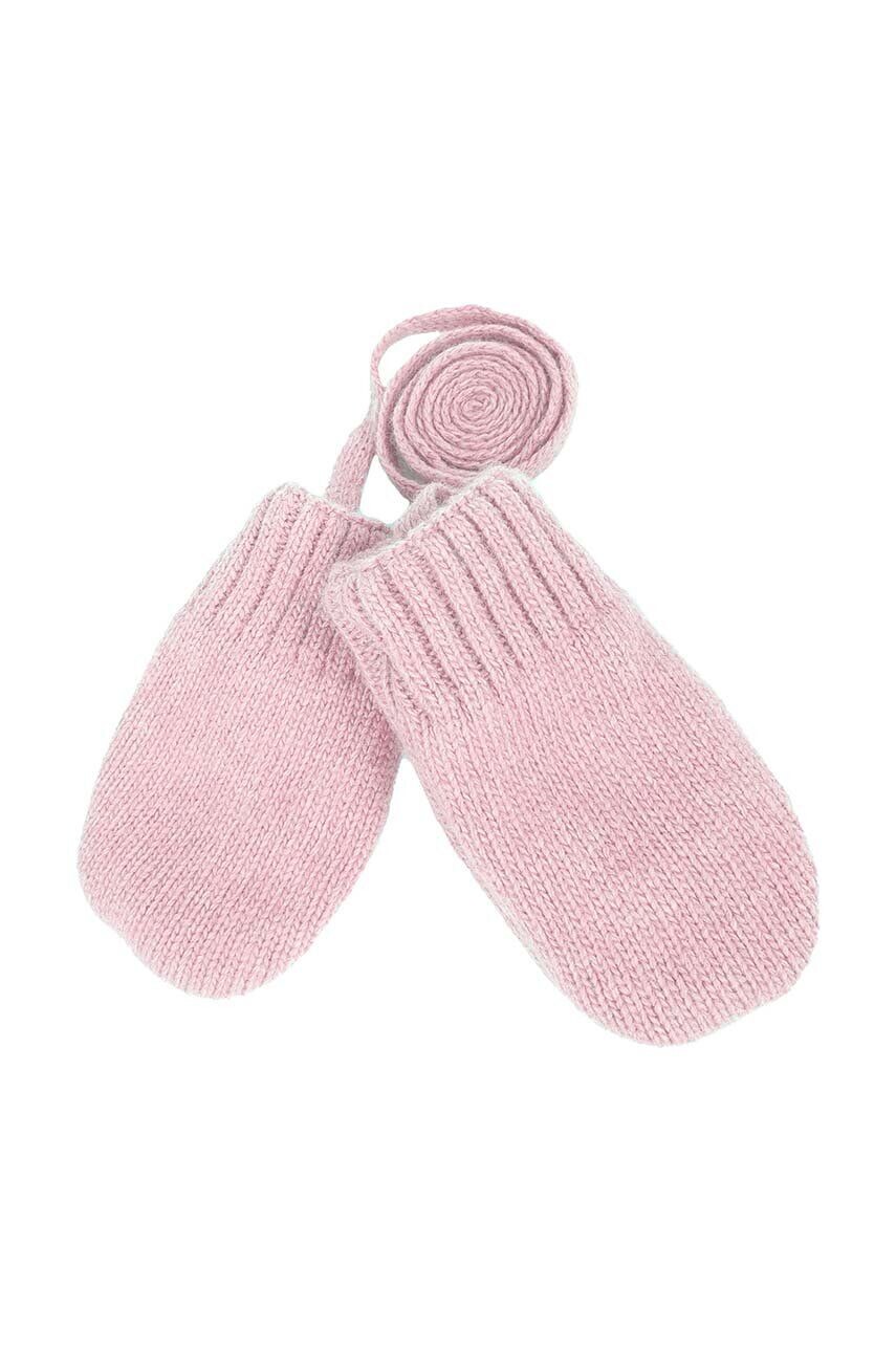 

Детские шерстяные перчатки Jamiks ESKIMO, розовый