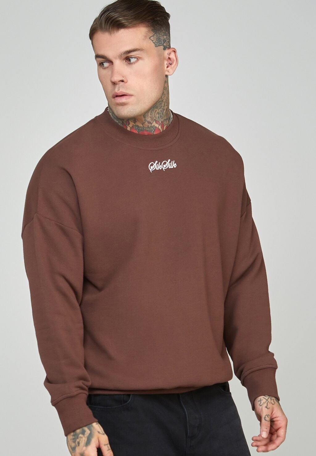 

Толстовка SIKSILK, коричневый
