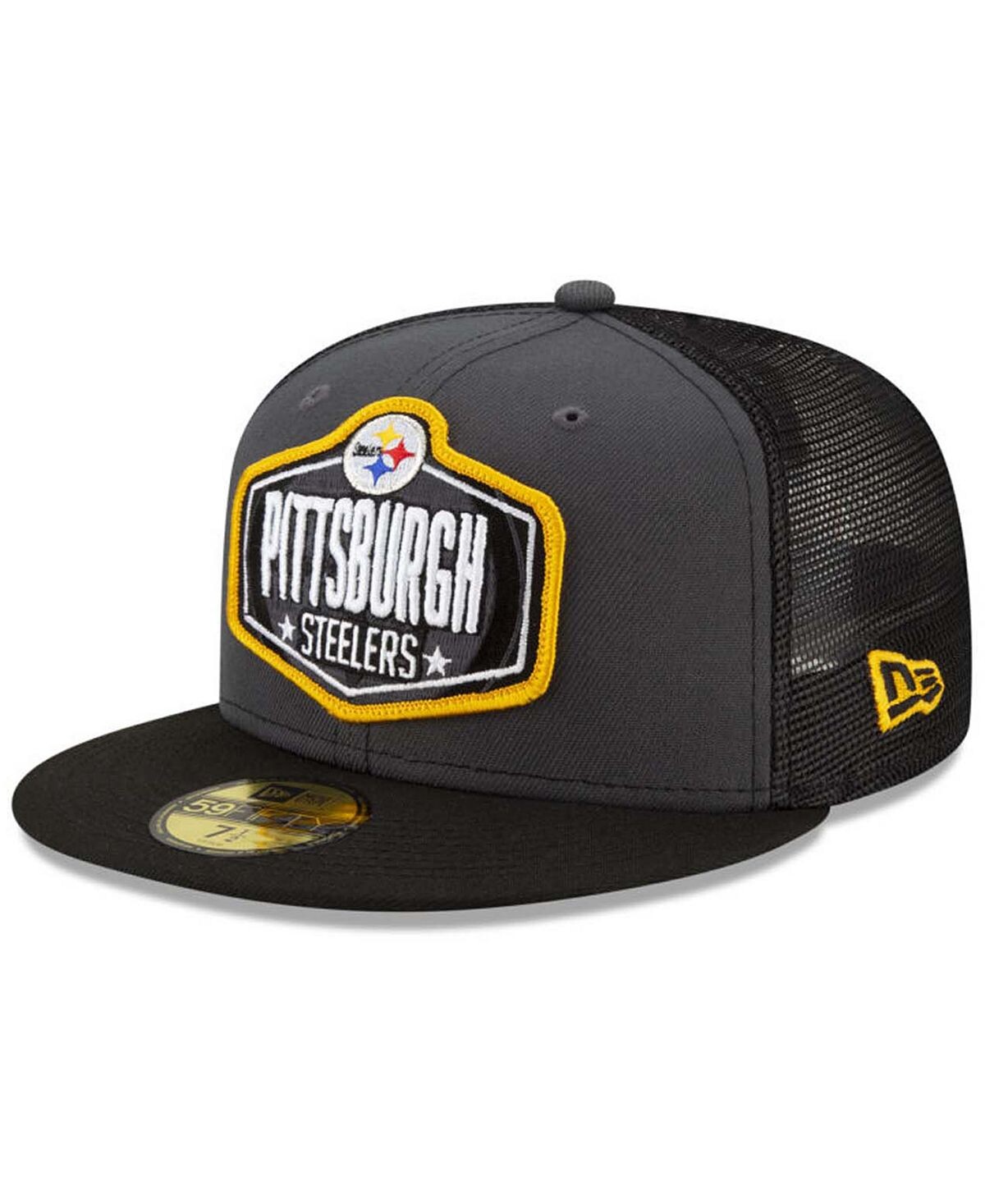 

Кепка Pittsburgh Steelers Draft 59FIFTY 2021 года New Era