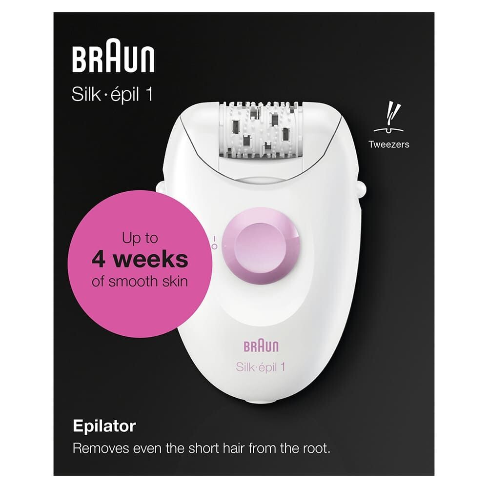 Эпилятор Braun Silke1 SE1-176, 1 шт