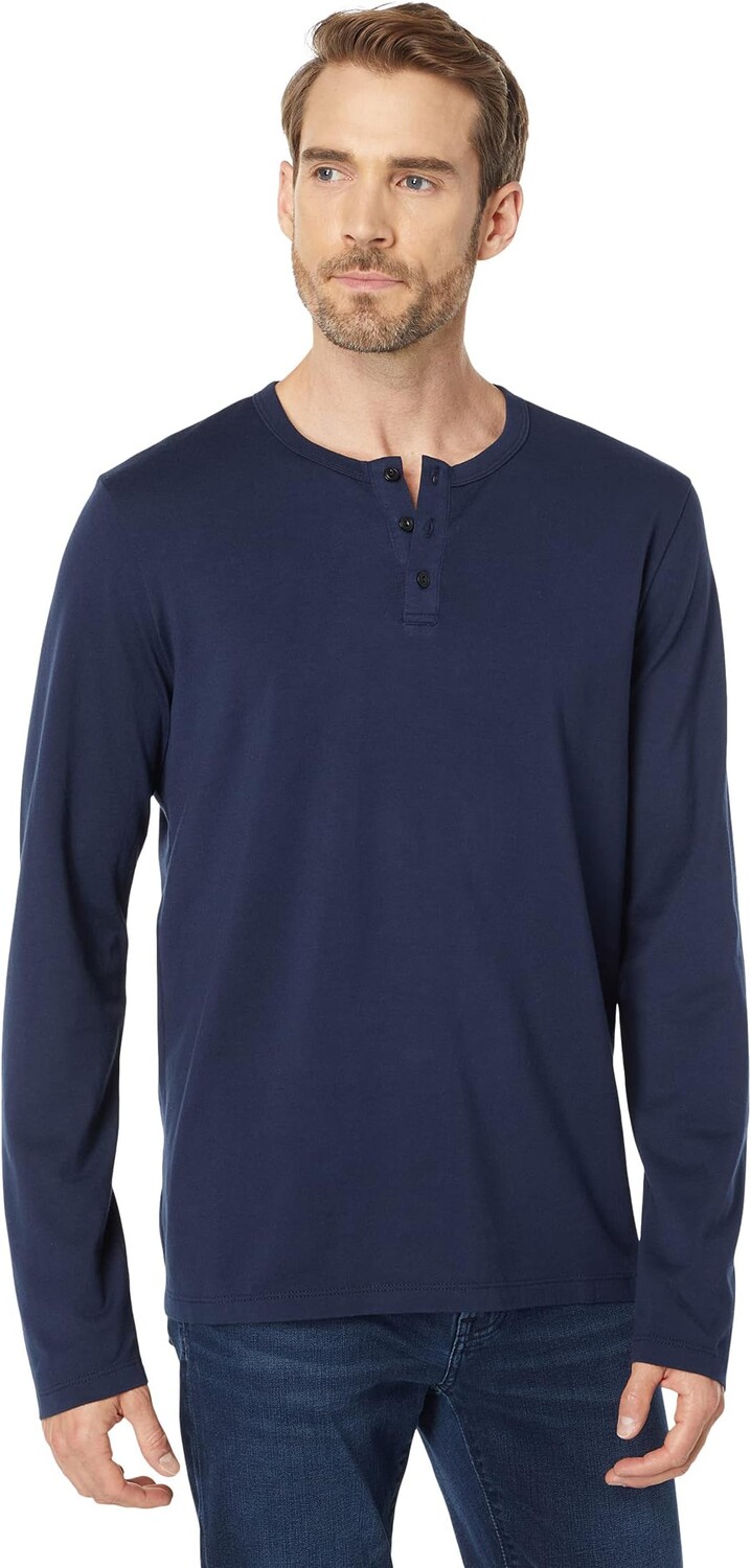

Рубашка AG Bryce Long Sleeve Henley, цвет Deep Navy