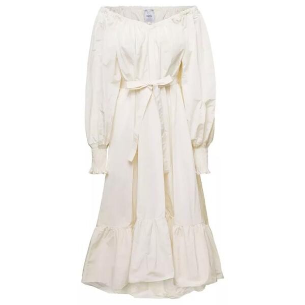 

Платье tiered maxi-dress in polyester Patou, белый