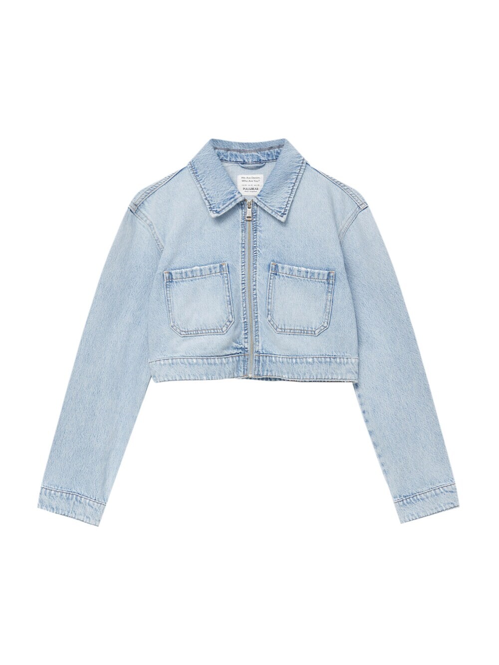 

Межсезонная куртка Pull&Bear, светло-синий