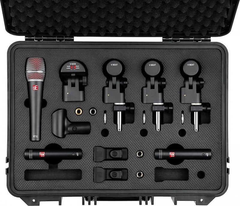 

Комплект барабанных микрофонов sE Electronics V PACK Club Drum Microphone Kit
