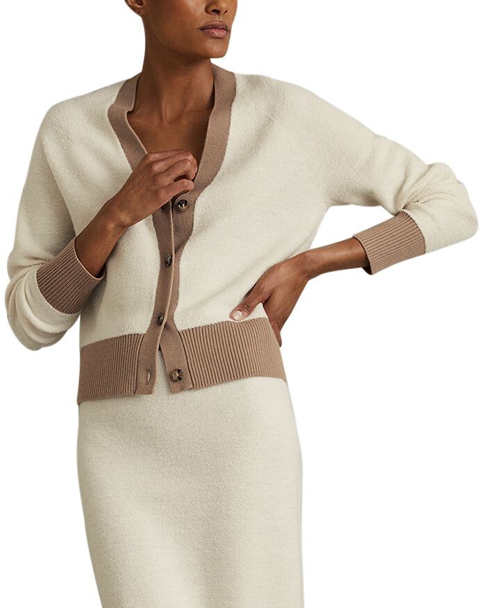 

Кардиган с цветными блоками REISS Brie, мультиколор