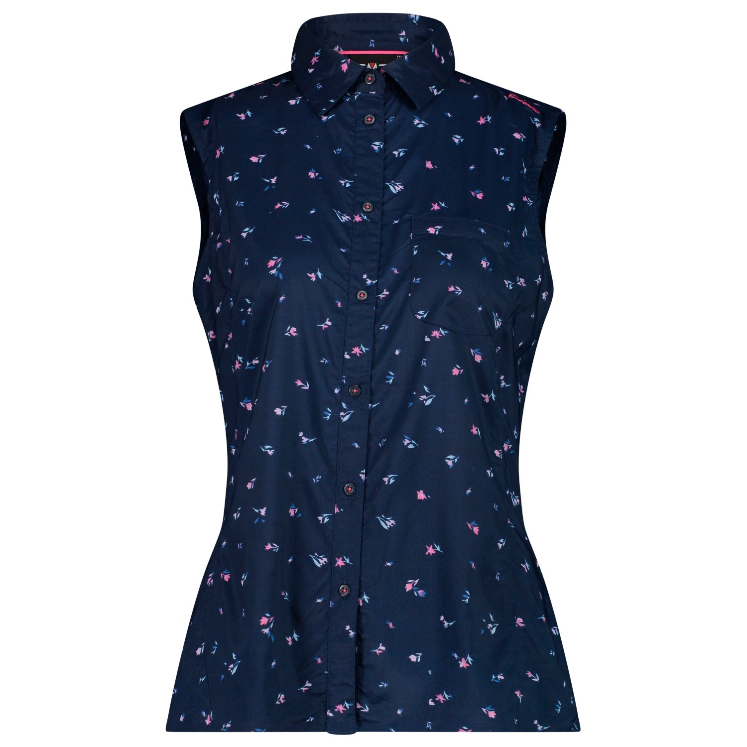 

Блузка Cmp Women's Sleeveless Shirt, синий, Черный