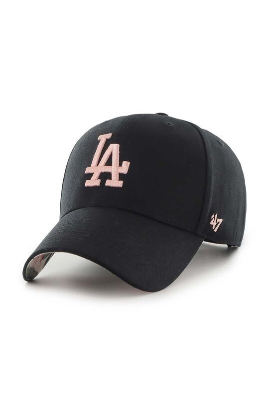 

Хлопковая бейсболка MLB Los Angeles Dodgers 47brand, черный