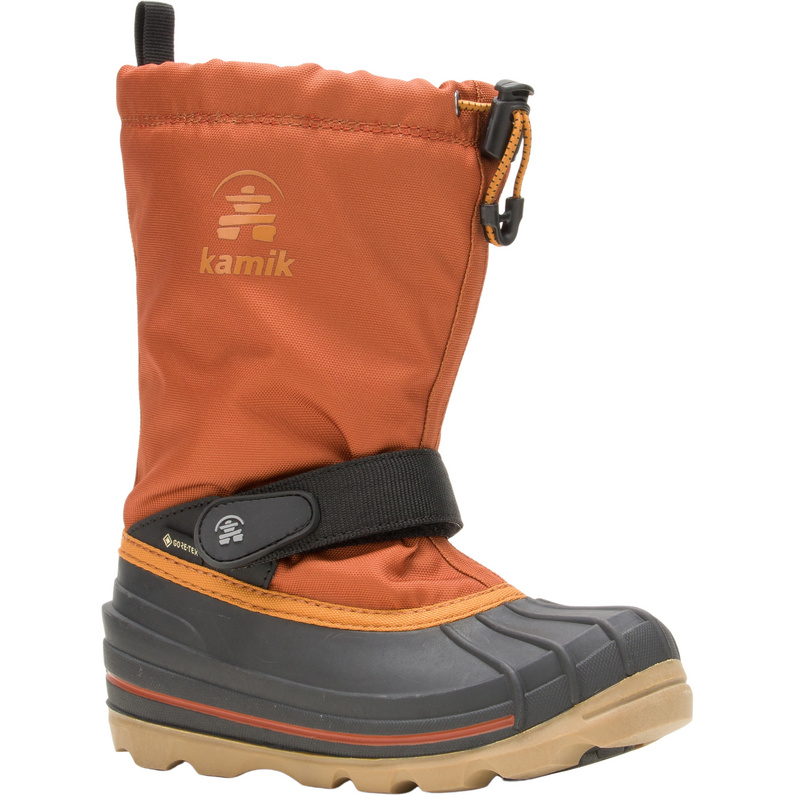 цена Детские зимние ботинки Waterbug 8G GTX Kamik, оранжевый