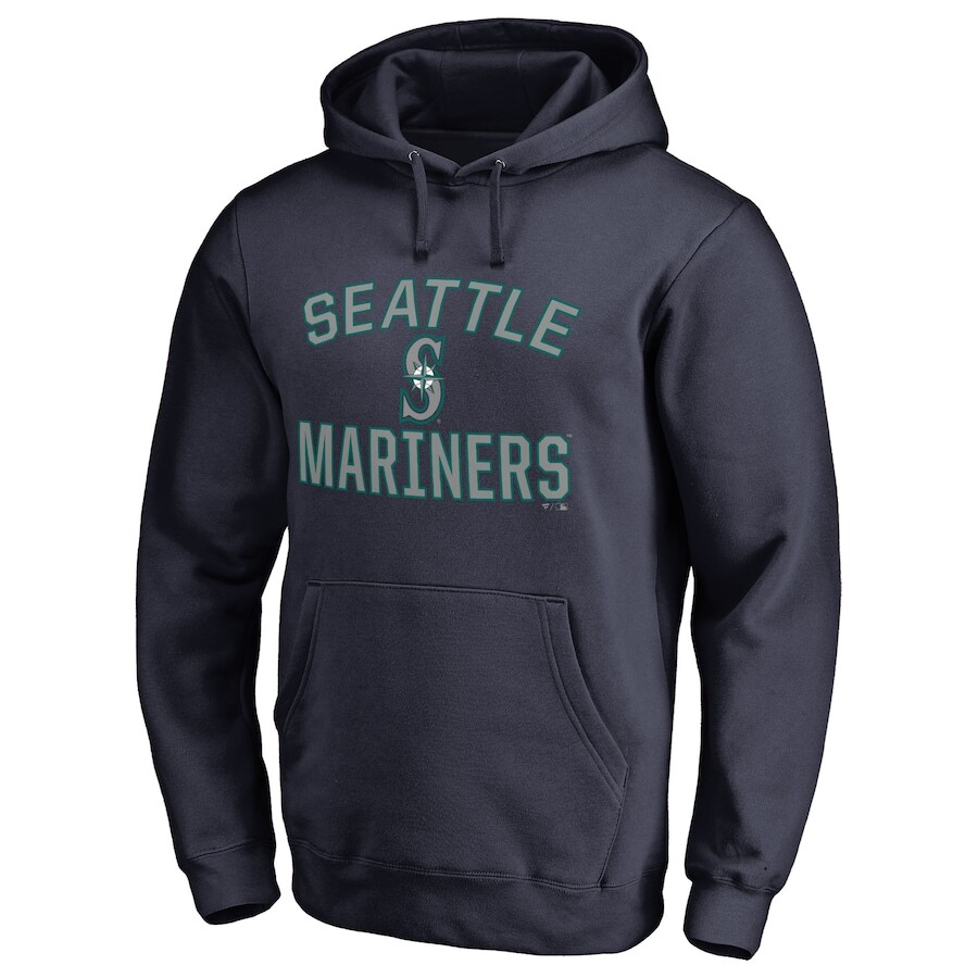 

Пуловер с капюшоном Fanatics Branded Seattle Mariners, нави